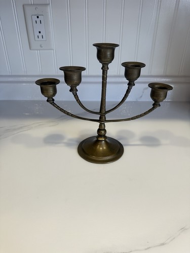 Vintage brass candelabra arm - vintage, 5