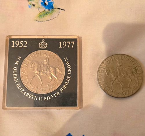 1977 queen elizabeth silver - 1977,