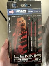 Rare Dennis Priestley 25g Darts Winmau 90% Tungsten Steel Tip