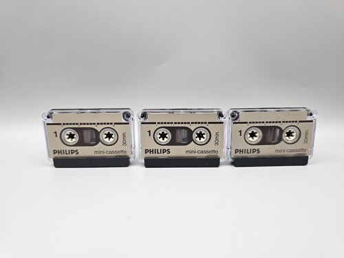 Philips mini cassette - 3x,