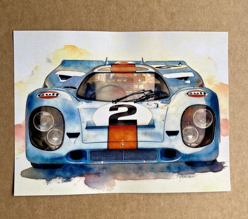 Porsche 917k race - 917k, art