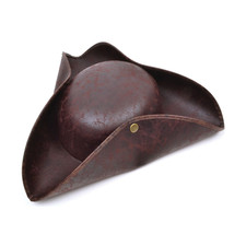 Mens Deluxe Tricorn Pirate Hat