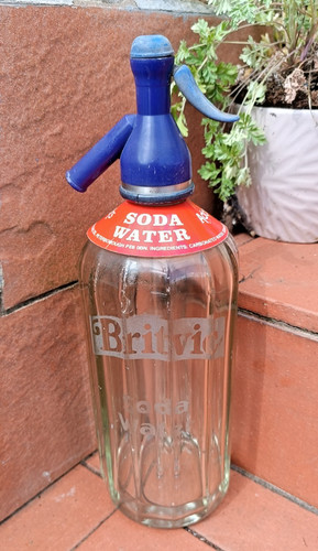 Britvic vintage glass - vintage, soda