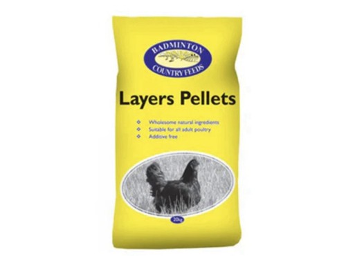 Badminton layers pellets 20kg - pellets,