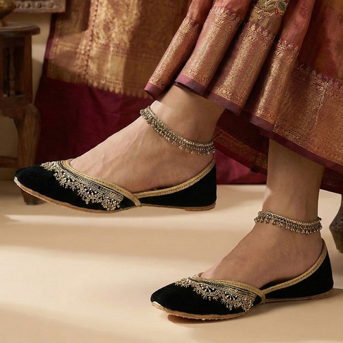 Womens handmade jutti - womens,