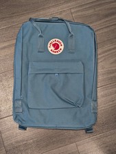 Fjallraven Kanken Backpack Blue 20L School Hiking Travel Lightweight