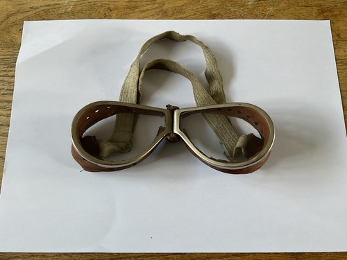 Ww2 raf aviation goggles - aviation, with