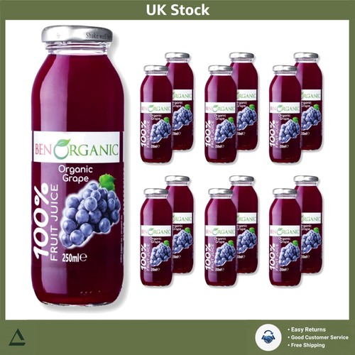 Pure organic grape juice - organic, drink