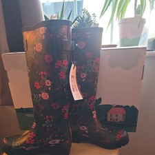 Joules Women's Print Wellies