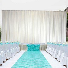 6M x 3M Pleated Backdrop