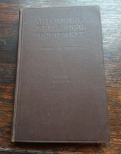 Automobile Electrical Equipment book H.M Forces Use MOD RAF Young Griffiths 1944