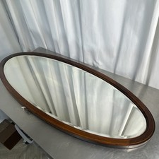 Large antique cheval mirror - antique,