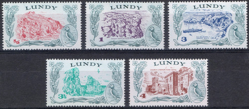 Lundy island 1971 qeii - island,