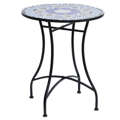 Outsunny outdoor mosaic - outdoor, round