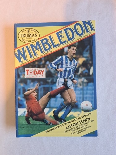 Wimbledon luton town - v,