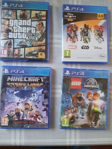 Ps4 game bundle assorted games - ps4,