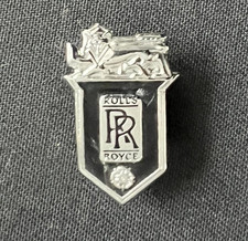 ROLLS ROYCE MOTOR CAR ENAMEL VINTAGE VAUGHTONS LTD LAPEL PIN BADGE