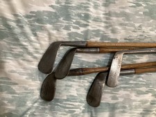 Vintage Hickory Shafted Irons