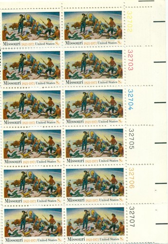 Scott 1426 plate block of - scott,