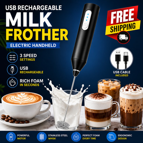 Usb rechargeable milk - usb,