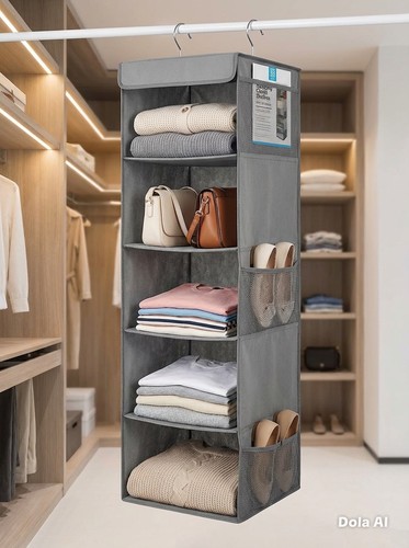 Hanging wardrobe storage - wardrobe,