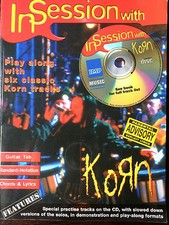 KORN In Session GUITAR TAB SONGBOOK 2000 with CD