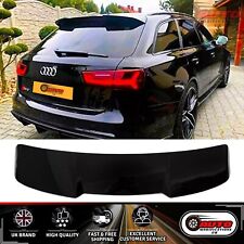 Audi A6 C7 Avant Estate Rear Boot Roof Spoiler Wing RS6 Look Gloss Black 2011-18