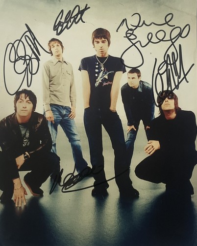 Oasis fully signed autograph - fully,