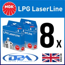 8x NGK LPG5 1516 LPG Spark