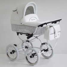 SCARLETT Wicker Pram Baby
