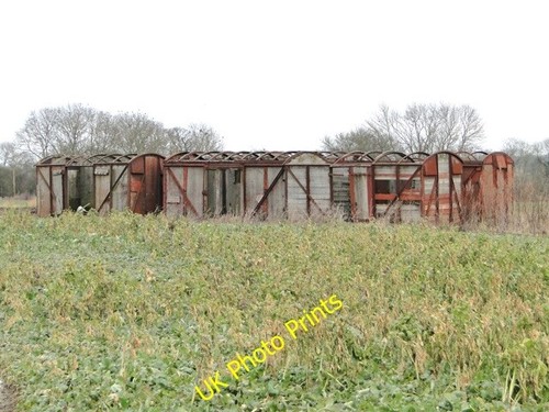 Photo 6x4 old railway goods - 6x4,