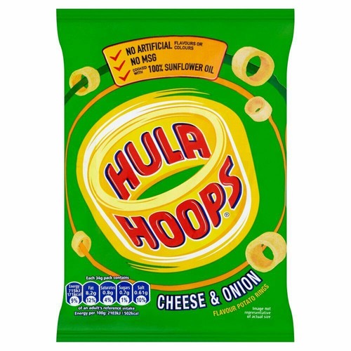 Hula hoops cheese onion - hula,