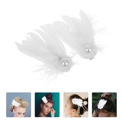 White swan headpiece - swan,