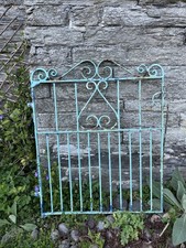 Antique metal garden gate - garden,