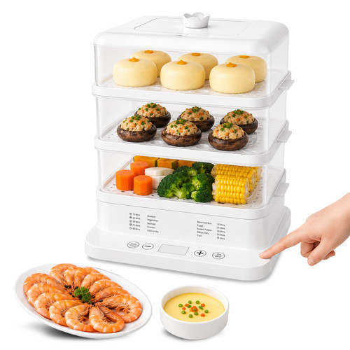 Layers electric food steamer - 3,