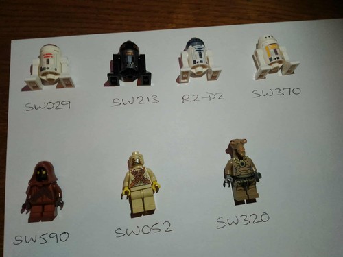 Lego star wars minifigures 7 - lego,
