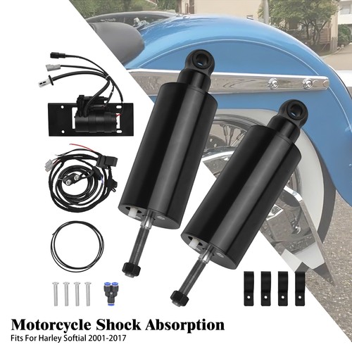 Black rear air suspension - black,