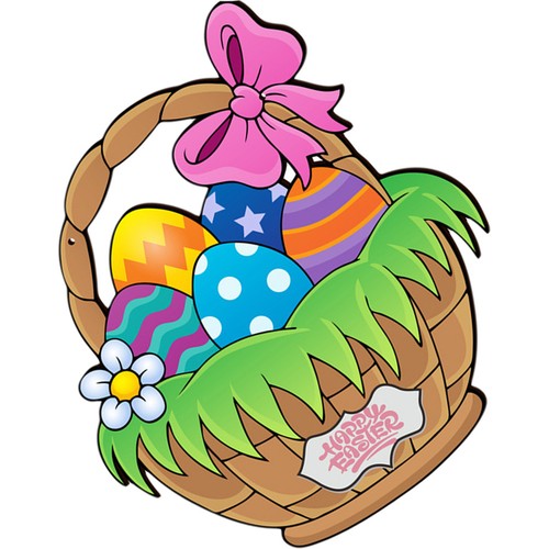 Easter bunny ornament hanging - easter,