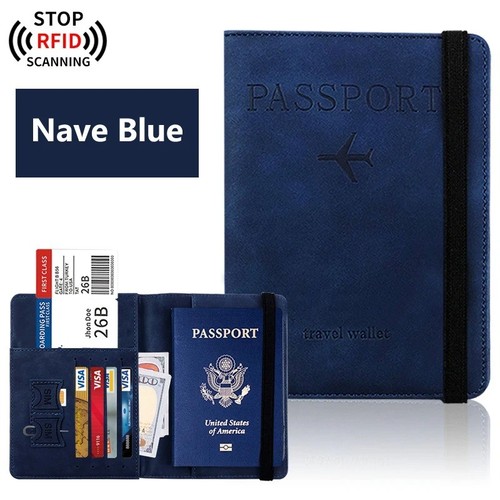 Rfid passport holder travel - passport,