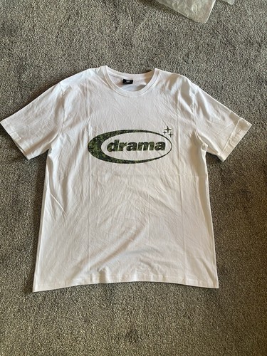 Drama call white camo tshirt - drama,
