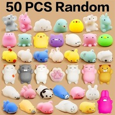 50-5PCS Mochi Squishies Kawaii Anima Squishy Toys For Kids Antistress Ball