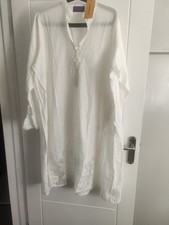 Ladies Kurta XL White 100%