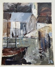 Vintage Oil painting Abstract