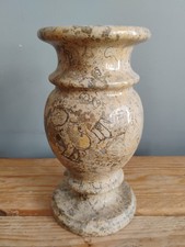 Heavy fossilised carved - heavy,