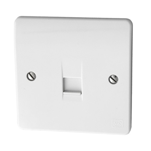 Telephone socket gang - socket,