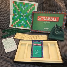 Vintage Scrabble Deluxe Board