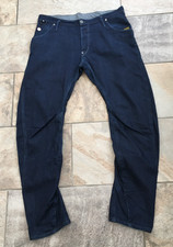 Mens G-Star New Riley 3D Loose Tapered Stencil Embro Blue Denim Jeans - W38 L34