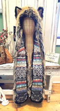 SpiritHoods Rainbow Tribal Red