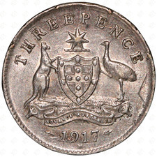 1917 M Australia George V