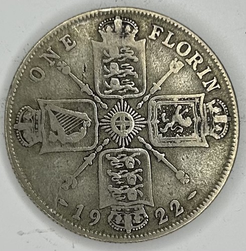 1922 george silver florin - george,